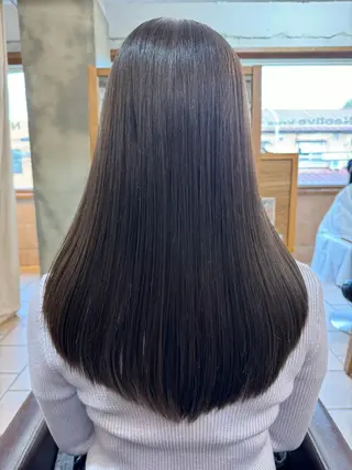 ロング カラー 菅野 美咲のヘアスタイル