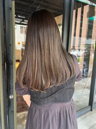 ロング 🌈ケアブリーチ🌈 おぐまなつきのヘアスタイル
