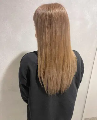 ロング カラー 唐澤 千尋のヘアスタイル