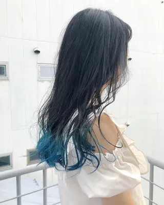 ロング カラー ヘアアレンジ 【池袋/スパイキー ショート】ⓝⓘⓜⓤのヘアスタイル