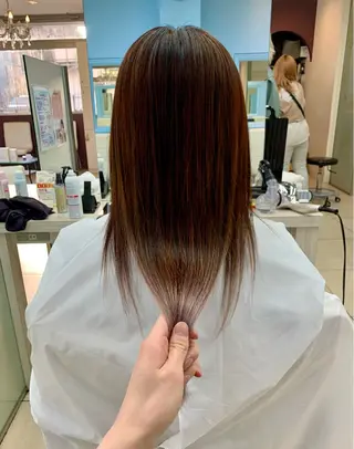朝ラク縮毛矯正 kiryuのヘアスタイル