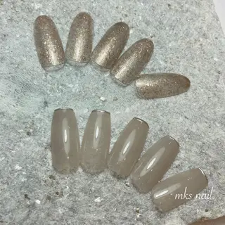 ネイル mks＊nail //  枚方長尾のネイルデザイン