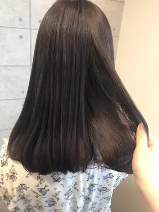 ロング カラー 烏丸韓国ヘア🇰🇷 ayaka🎀のヘアスタイル
