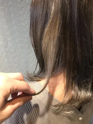 ミディアム ヒラヤマ ユウスケのヘアスタイル