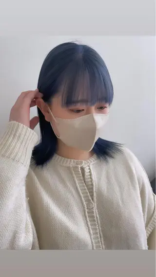 セミロング カラー zestKalon 🔗IBUのヘアスタイル