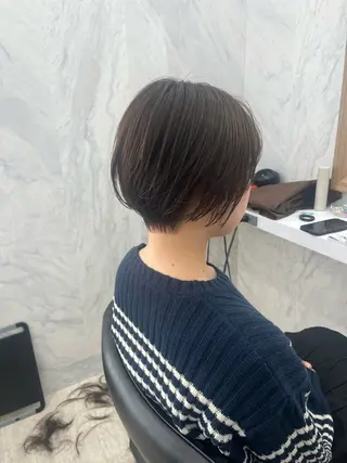 ショート Gardenhair 小笠原篤矢ショートのヘアスタイル