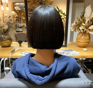 ショート 山本 琴葉 /ボブ /切りっぱなしボブのヘアスタイル