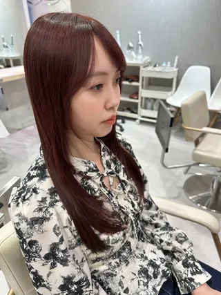 セミロング 美髪⭐︎髪質改善 井上　康司のヘアスタイル