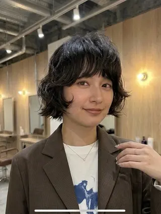 ショート 肥後 有紗のヘアスタイル