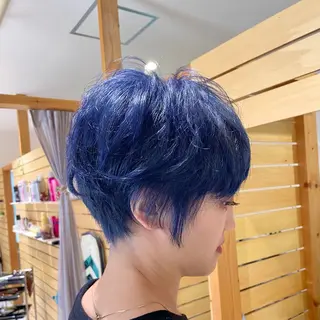 ショート カラー ✨髪質改善🎨 杉本賢人のヘアスタイル
