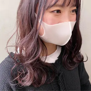 ミディアム カラー Hatanaka Airiのヘアスタイル
