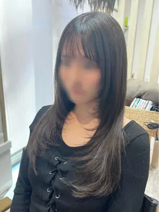 ロング LOENE hair design 【ロエネ ヘア デザイン】所属・艶髪/レイヤー/ ツグミのヘアスタイル