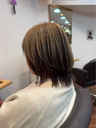 ミディアム igrek田口 響希アシスタントのヘアスタイル