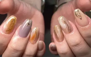 ロング ネイル 12 designのネイルデザイン