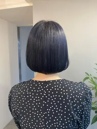 ショート カラー ヘアアレンジ ボブ /ニュアンス/ satomi🧸💖のヘアスタイル