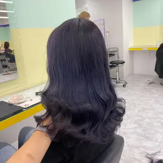 セミロング カラー ヘアアレンジ mai🍑暖色カラー /レイヤー💖のヘアスタイル