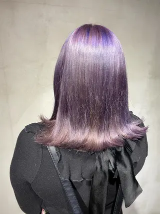 セミロング 清水 美雪のヘアスタイル