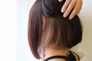 ミディアム カラー 杉田 健太のヘアスタイル