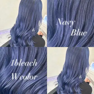 ロング 透明感ハイトーン カラー🦋🌧希咲のヘアスタイル