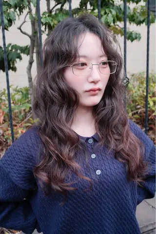 ロング パーマ 【お洒落パーマ】 Elme　肥塚康汰郎のヘアスタイル