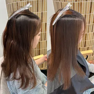 カラー パーマ CURIO/南船場 /RIN💈🍎のヘアスタイル