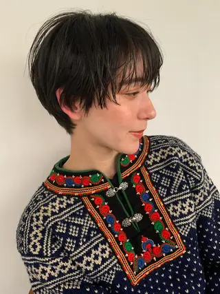 ショート 柔らかいカラー🎀 rinaのヘアスタイル
