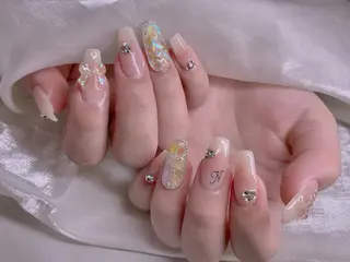 ネイル 長さだし専門店 M2　rikaのネイルデザイン