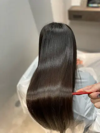 ロング 山田彼門❄️美髪矯正 /ハーツエキスパートのヘアスタイル