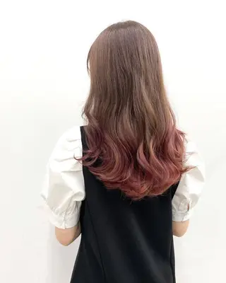 ロング カラー ✨韓国風ヘア/艶髪 カラー✨yumeのヘアスタイル