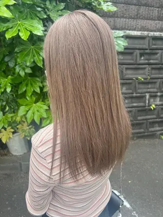 カラー ダブルスキルエクステ /羽エクステ白石宇由のヘアスタイル