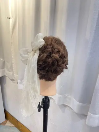 ロング ヘアアレンジ ヘアセット/カラー 🩰nanaのヘアスタイル