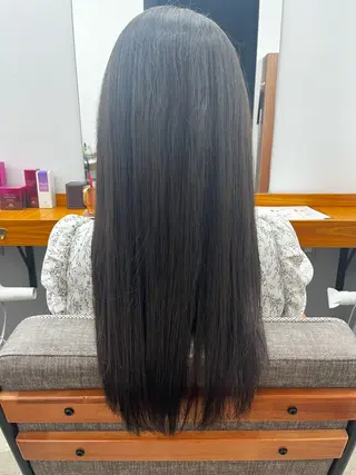 ロング カラー SHIINA 香椎宮前店のヘアスタイル