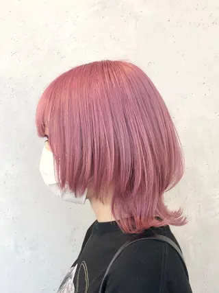 ショート カラー ヘアアレンジ ｲﾝﾅｰｶﾗｰ屋さん 🫧伊藤拓実のヘアスタイル