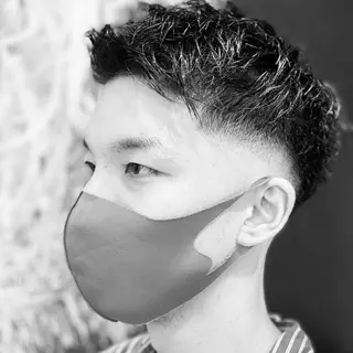 ショート メンズ メンズヘア特化 崎田 成人のヘアスタイル