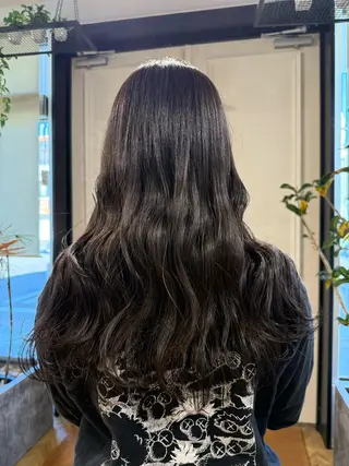 ロング カラー 透明感カラー 【yate'】rinのヘアスタイル