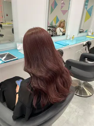 カラー ️🩷ハイトーン特化 RYUGA️🩵のヘアスタイル