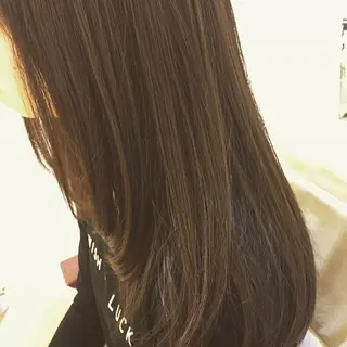 セミロング カラー 遠藤 量平のヘアスタイル