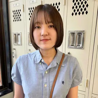 ショート カラー 初めてのショート お任せください✂️のヘアスタイル