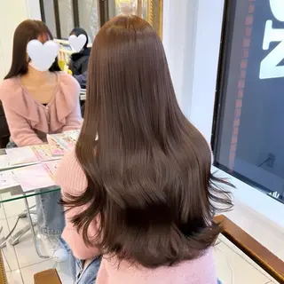 ロング カラー ヘアアレンジ 透明感カラー ai🫧🪞のヘアスタイル