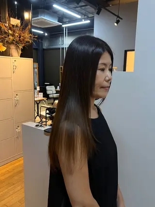 ロング 水田 芹七のヘアスタイル
