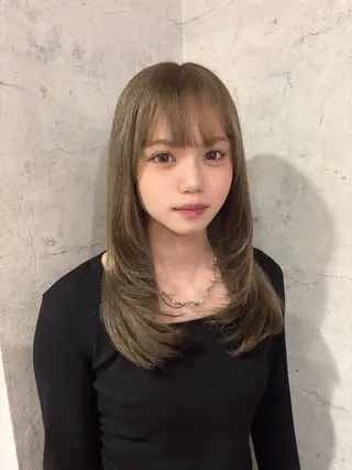 ミディアム カラー パーソナルカラー 診断🍀マリンのヘアスタイル