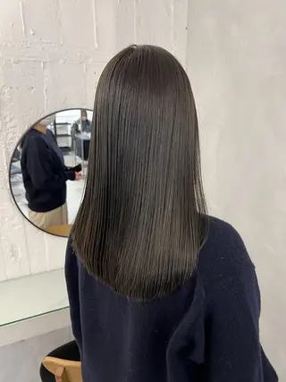 ロング お悩み解決縮毛矯正 レイヤー達人柴崎大樹のヘアスタイル