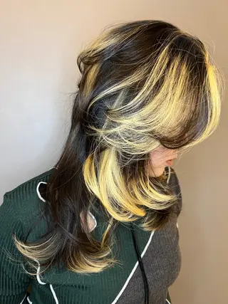 ロング カラー 圧倒的デザイン力 店長🎨RENAのヘアスタイル