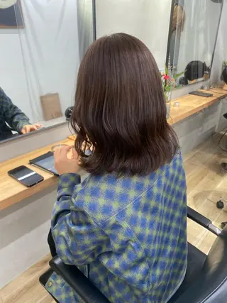 ミディアム カラー noa/ 渋谷のヘアスタイル