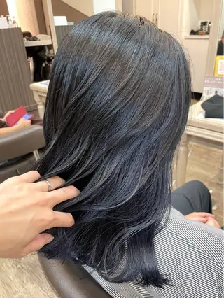 セミロング カラー メンズパーマ🌀/ 中村郁未のヘアスタイル