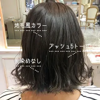 ショート RUKA 美容院×ネイリストのヘアスタイル