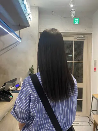 ロング パーマ 赤み消し×透明感 /🌙suwa🌙のヘアスタイル