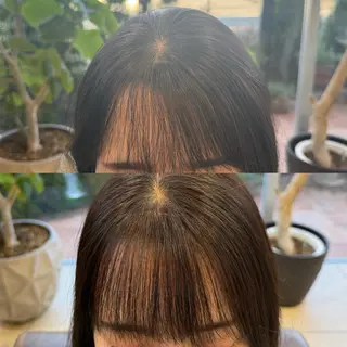 パーマ Sae/クロスパーマ /盛れる顔周りのヘアスタイル