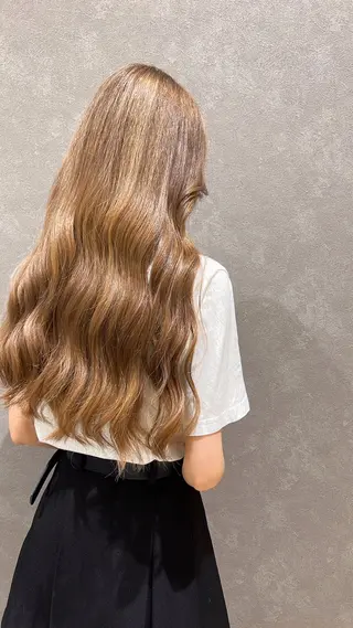 カラー Lee天王寺 Rinのヘアスタイル