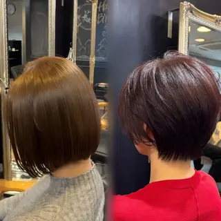 ミディアム カラー 店長 ハイトーン× 髪質改善/舘野 涼太のヘアスタイル